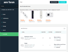 Tablet Screenshot of aero2forum.pl